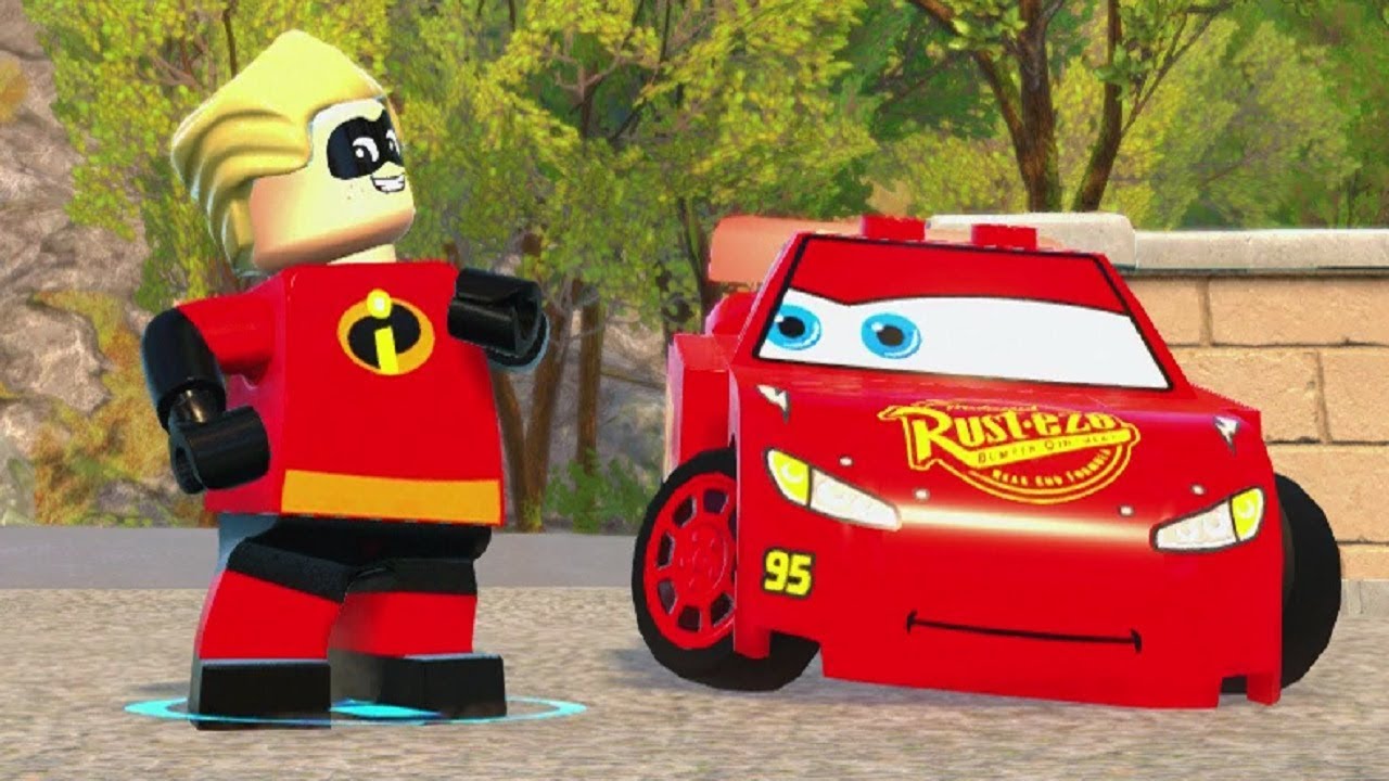 lego the incredibles pixar characters