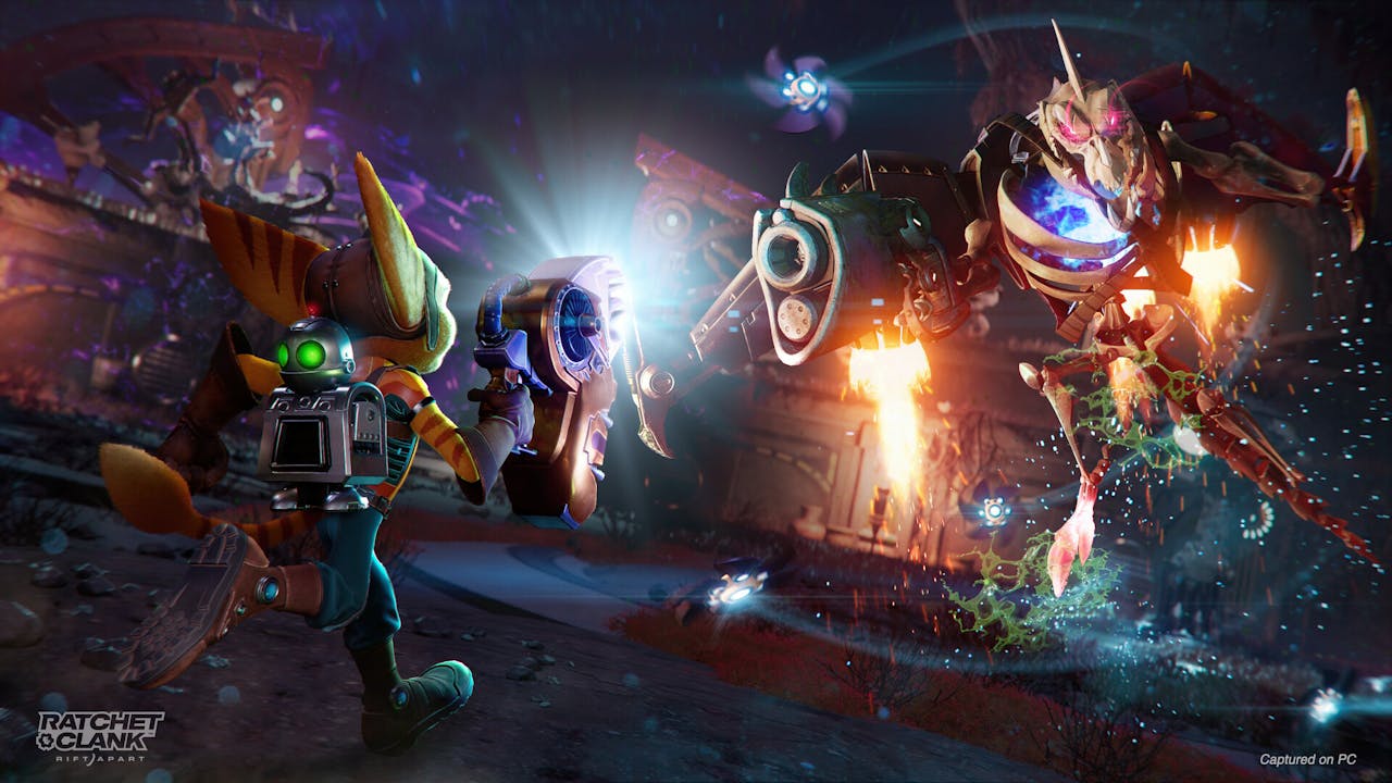 Save the galaxy with our Ratchet & Clank: Rift Apart weapons guide