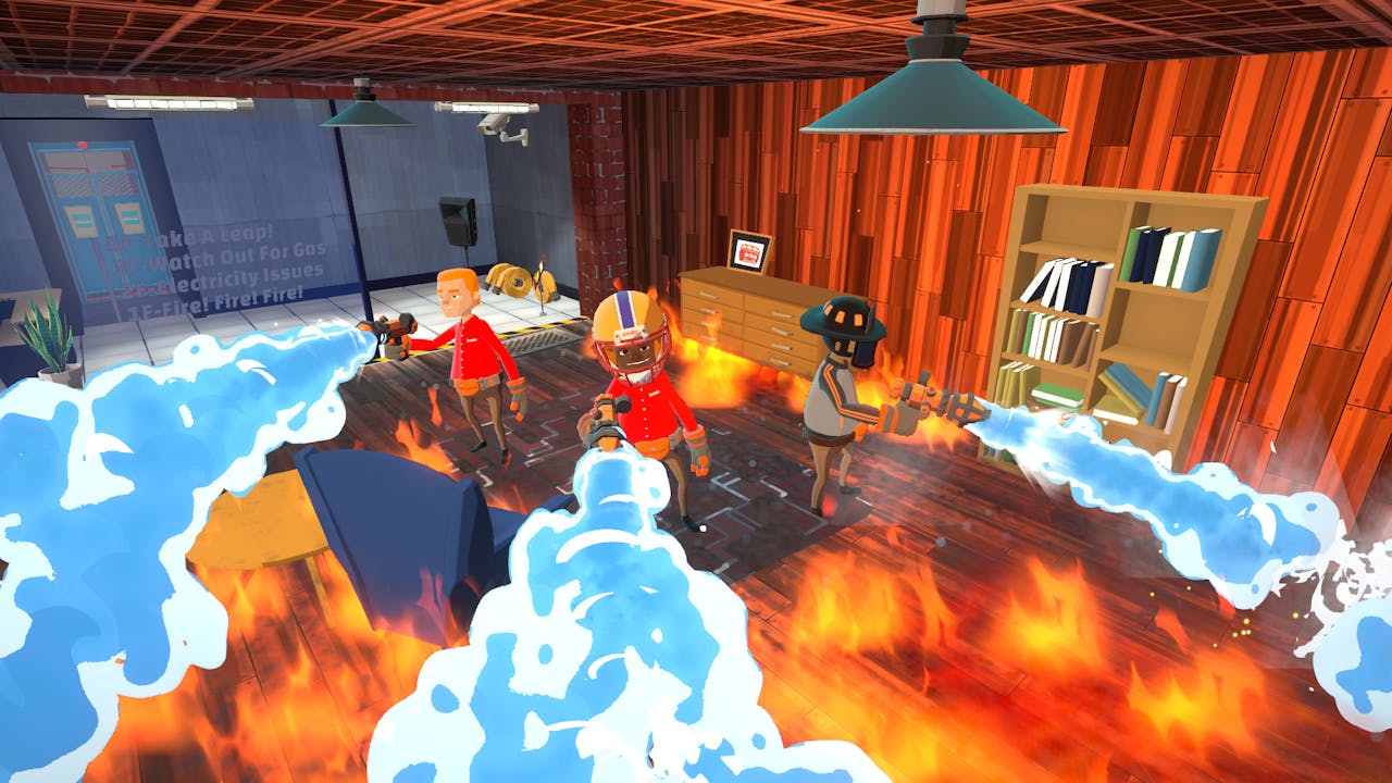Become a firefighter in hilarious action sim Embr