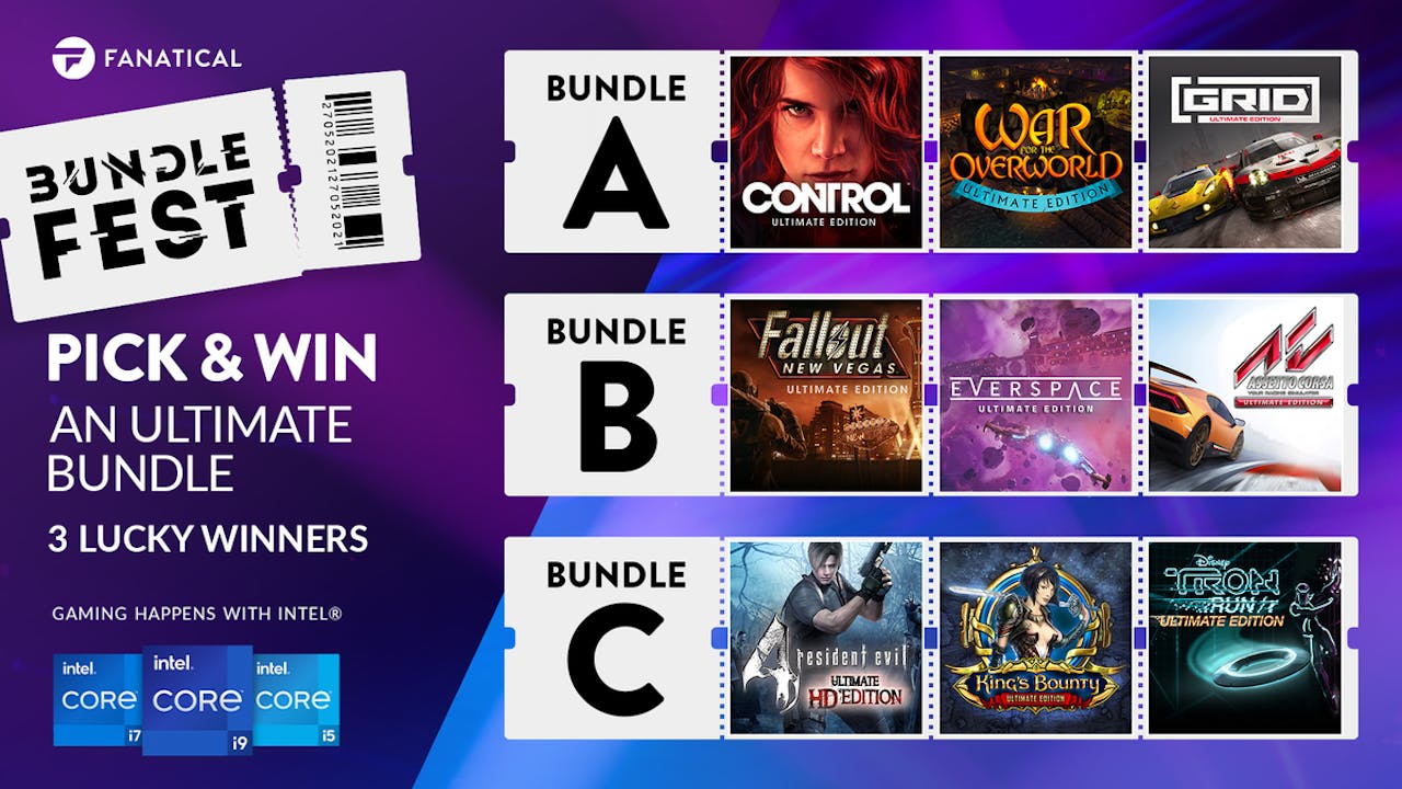 Pick & Win Ultimate Steam PC game bundle during BundleFest