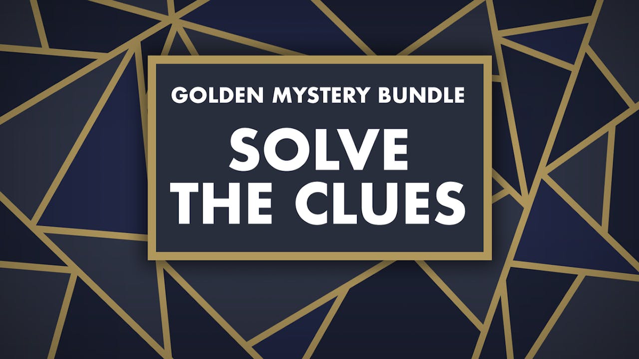 What games could you find in the Golden Mystery Bundle - Solve the clues