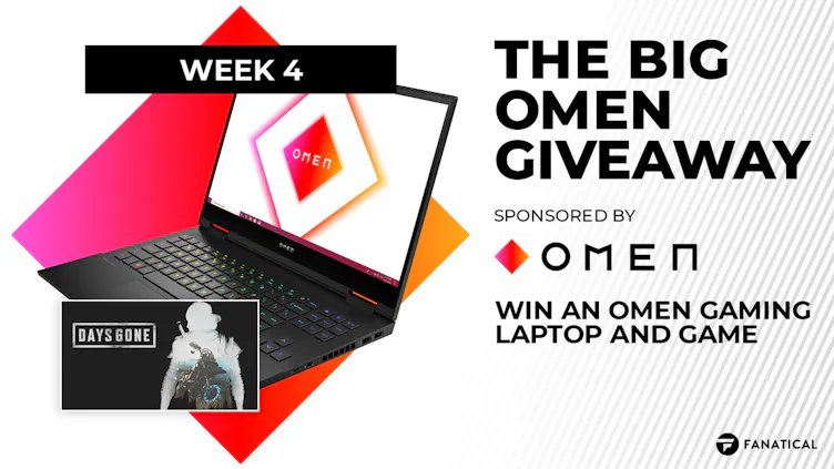 The Big Omen Giveaway Week Four Win Gaming Laptop And Days Gone Pc Fanatical Blog June 2022 Instant Win Games