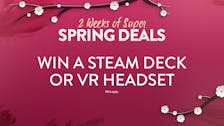 Win a Steam Deck or VR Headset in our Spring Sale Contest!