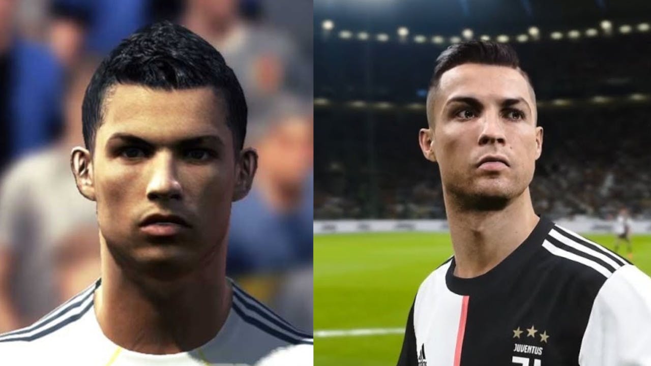 Cristiano Ronaldo (PES 2010 v eFootball PES 2020)