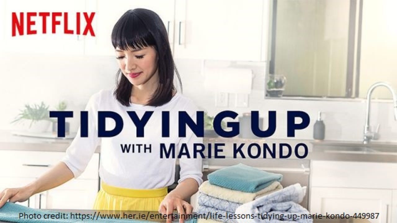 4. Tidying with Marie Kondo