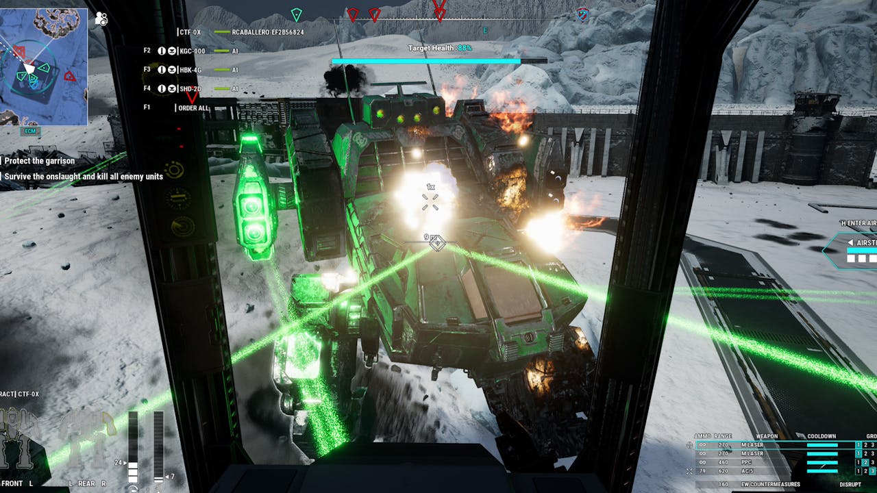 The actual main game