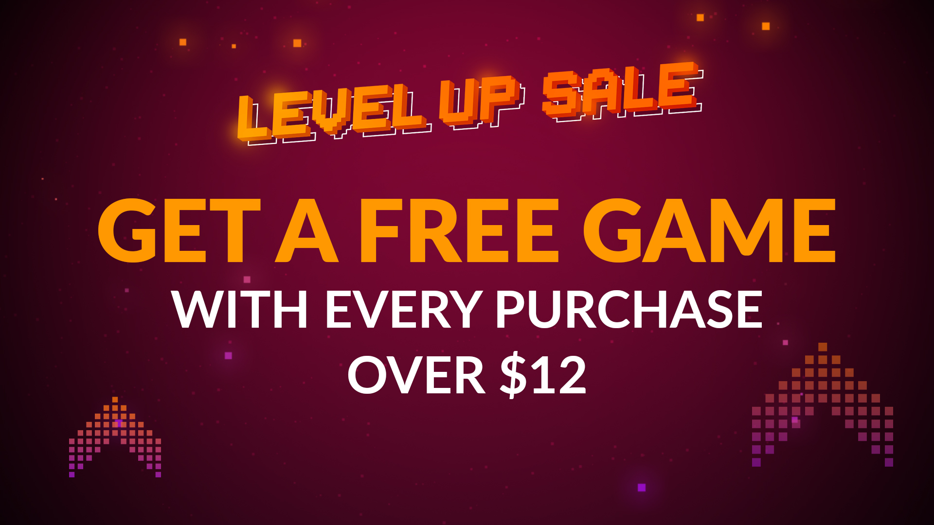 Level Up Your Cart with Free Titles Above Certain Price Ranges!