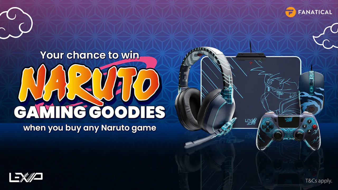 Get a Chance to Win Naruto-branded Accessories with Naruto Franchise Purchases for a Limited Time