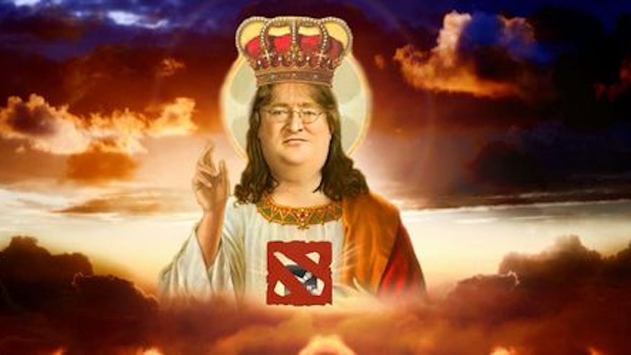Gabe Newell delivering Steam Deck himself while reminiscing about