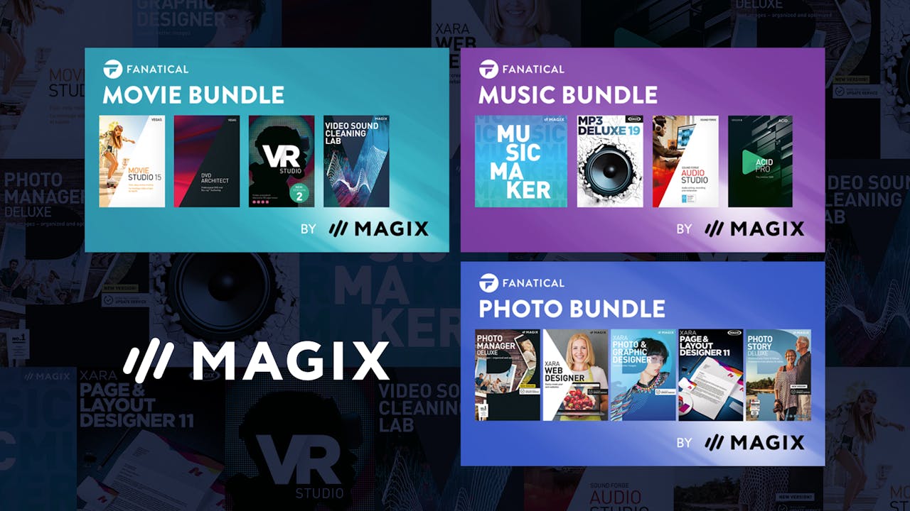 Fanatical launches exclusive MAGIX bundle range