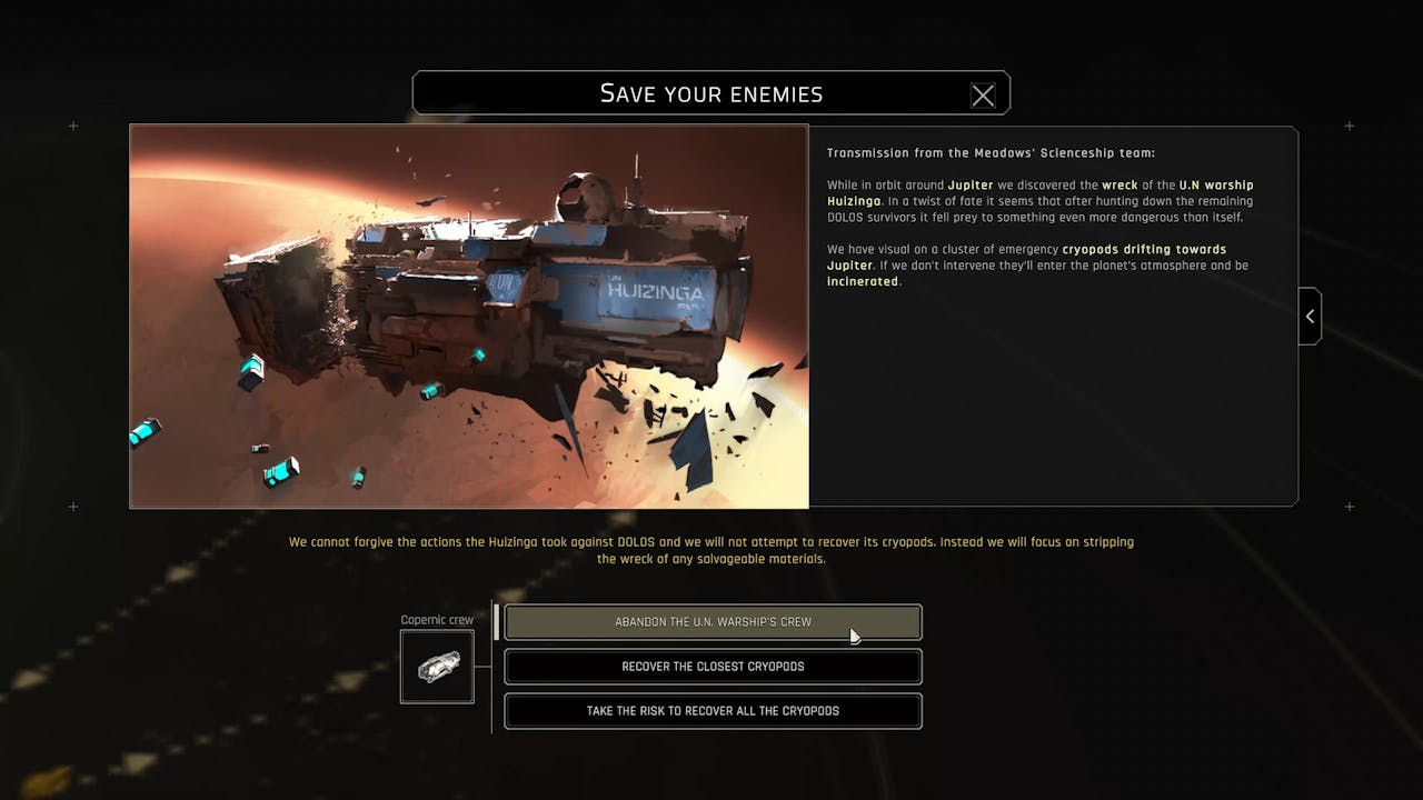 A Narrative-Driven Space Adventure