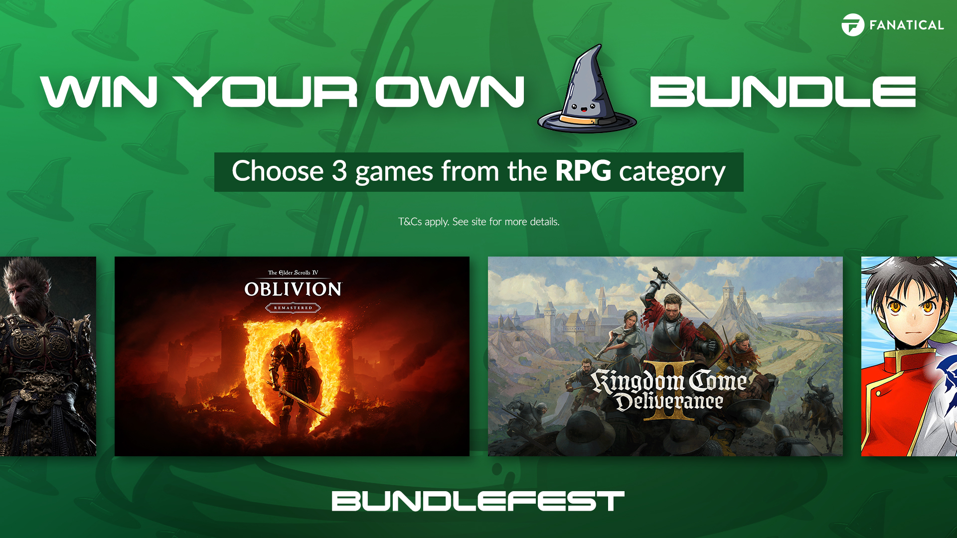 Fanatical’s BundleFest Quest: Win 1 of 4 Epic Custom Game Bundles!