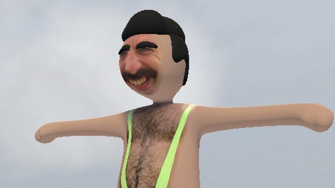 The 'Borat' skin