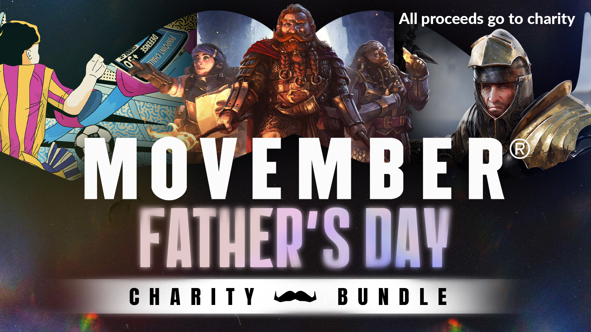 Movember Father's Day Charity Game Bundle