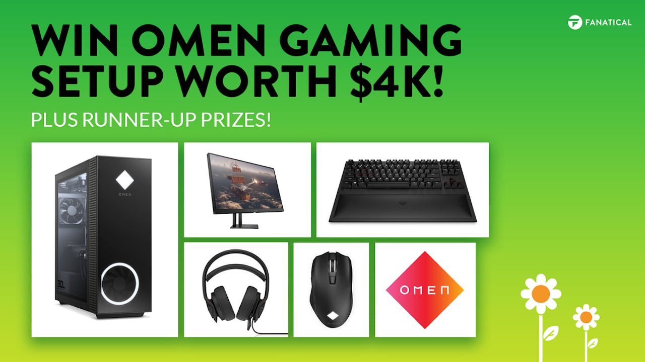 Chance to win OMEN PC gaming setup worth $4k