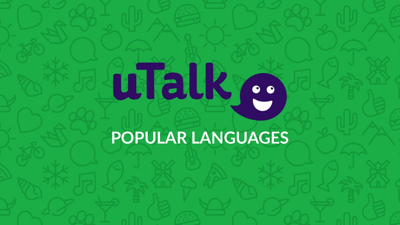 Popular languages to learn with uTalk Language Learning Lifetime Subscription