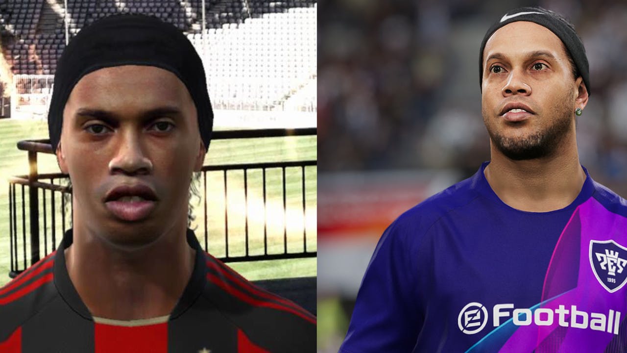 Ronaldinho (PES 2010 v eFootball PES 2020)