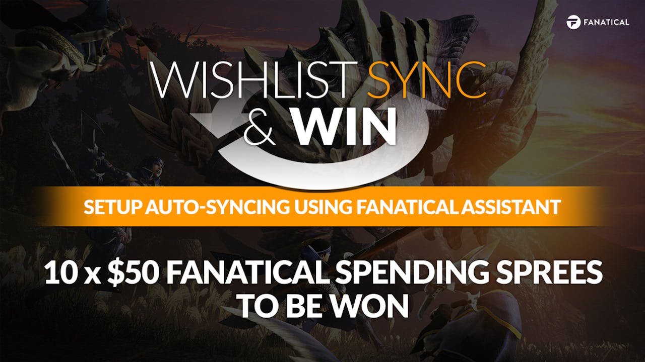 Sync your Steam wishlist to win a $50 Spending Spree!