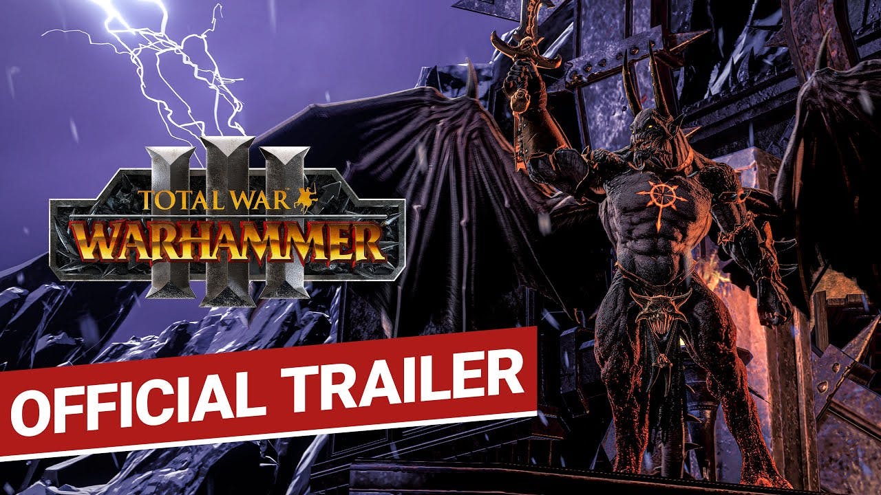 New Total War: Warhammer III trailer shows off The Daemon Prince
