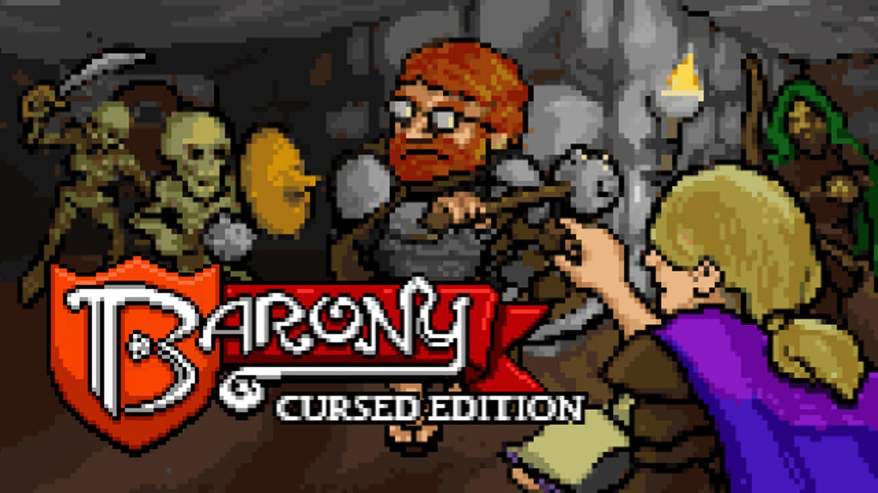 Barony русификатор. Barony игра обложка. Barony игра Скриншоты. Barony: Cursed Edition Let it die. Spelunky 2 Monty.