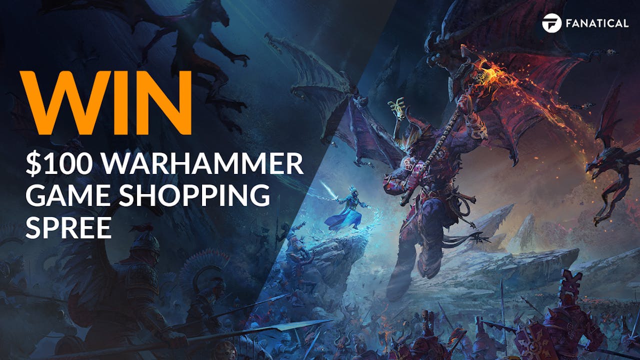 Win a $100 Warhammer game spending spree