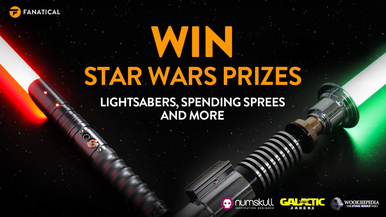 Win lightsabers, spending sprees and more in Fanatical Star Wars Day giveaway
