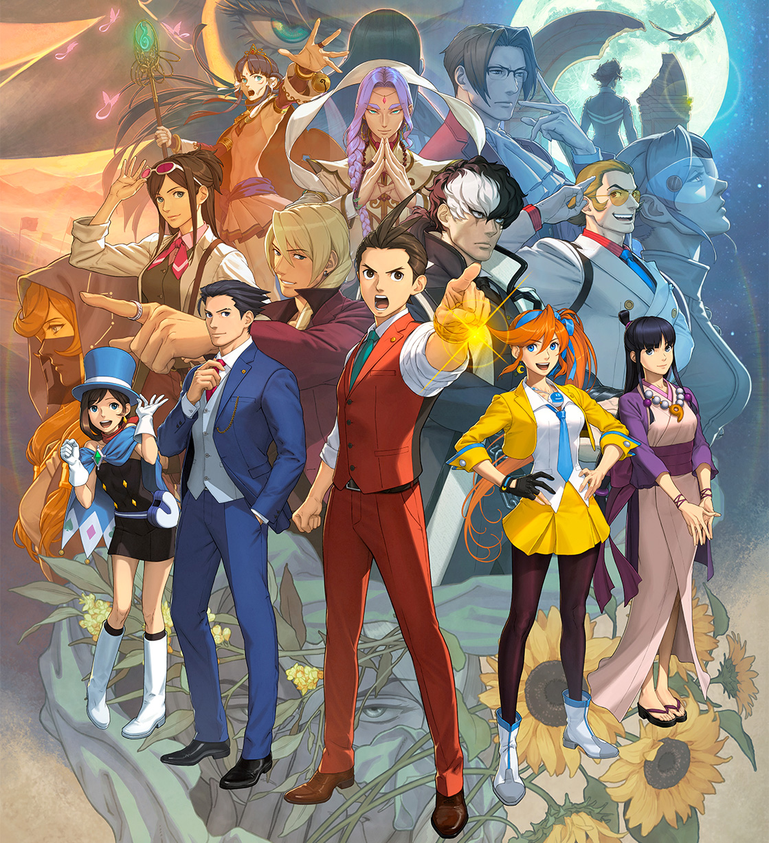 Meet the Main Characters of Apollo Justice: Ace Attorney Trilogy