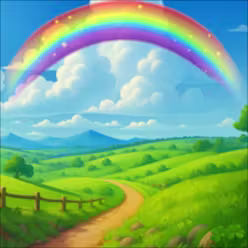 game-Blazing Rainbows-background