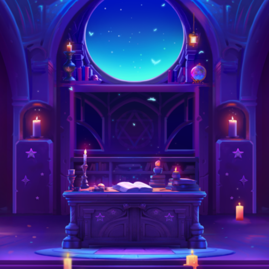 game-Wizard's Whorl Cascade Rush-background