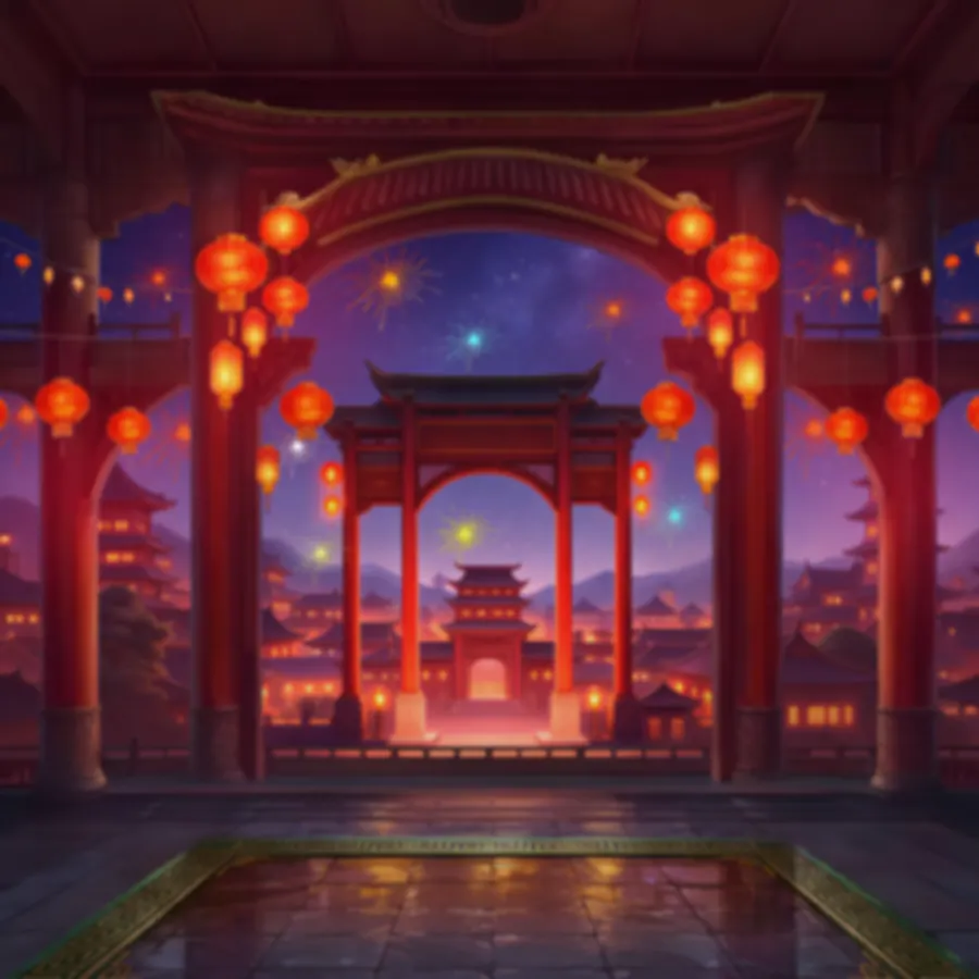 game-12 Fortune Dragons Drum Frenzy-background