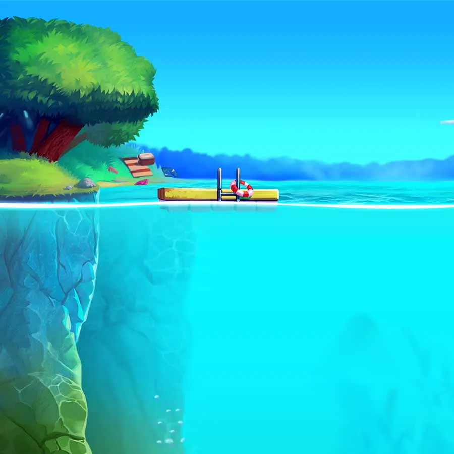 game-Blazing Piranhas-background