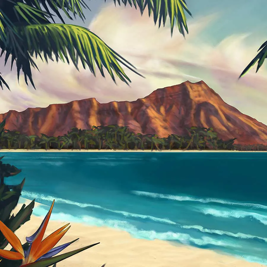 game-Wheel Of Fortune Hawaiian Getaway-background