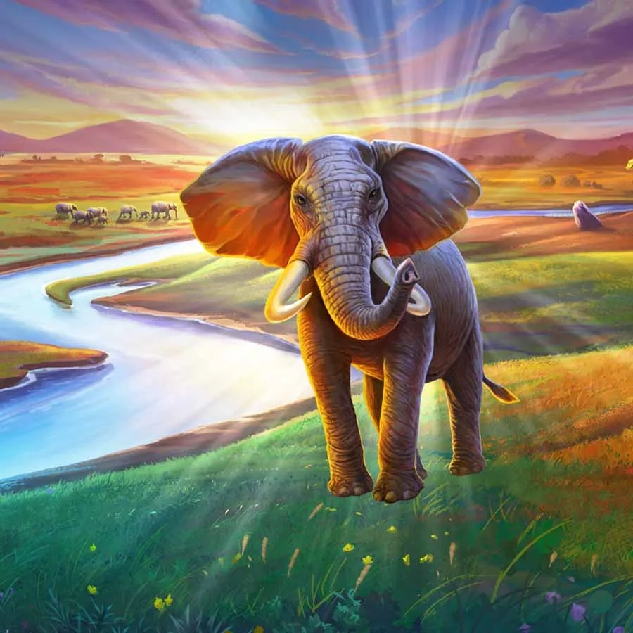 game-Kalahari Safari-background