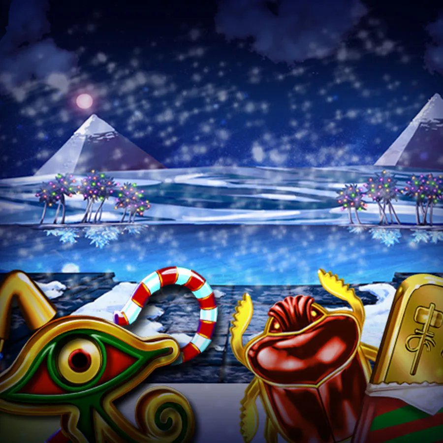 game-Cleopatra Christmas-background
