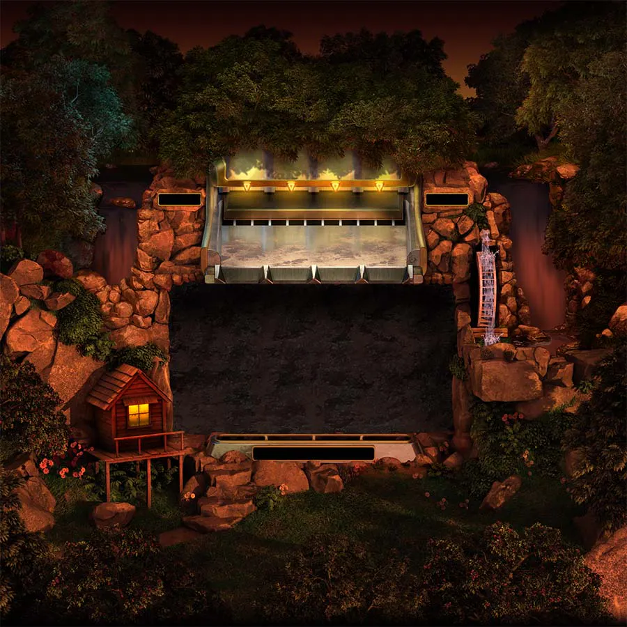 game-Bonanza Falls-background