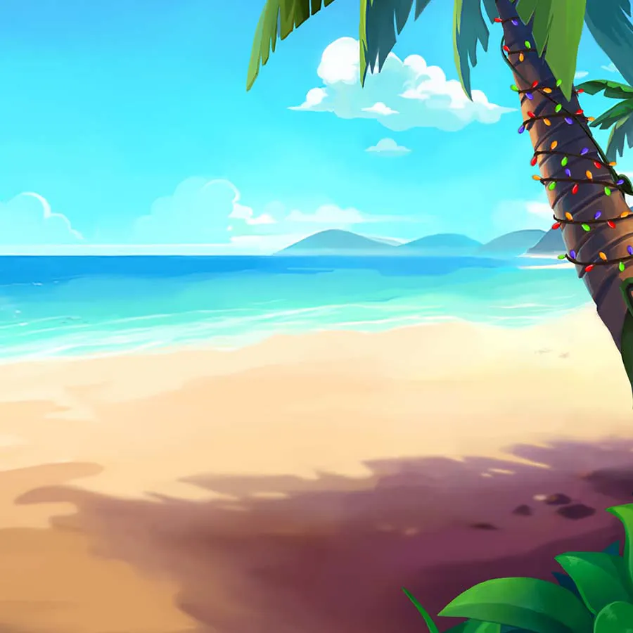 game-Aloha Christmas-background