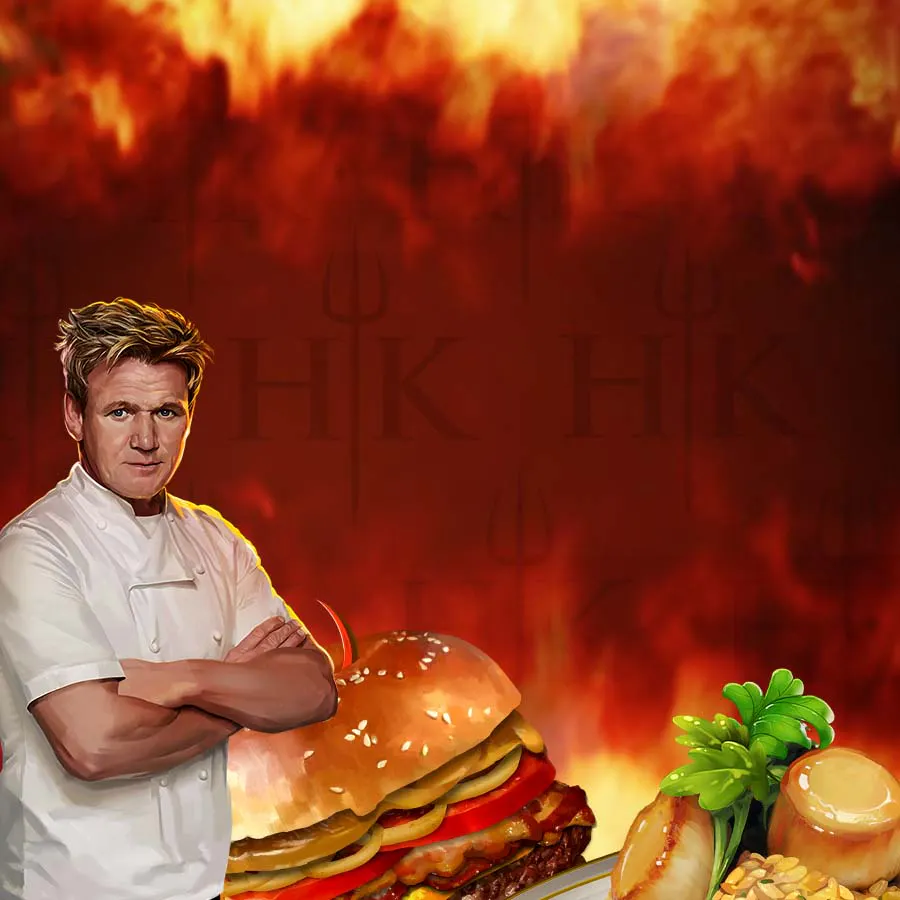 game-Gordon Ramsay Hell's Kitchen-background