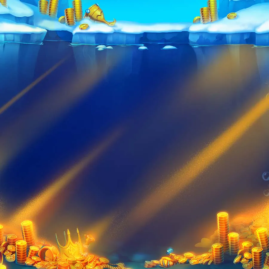 game-Bling Bling Penguin-background