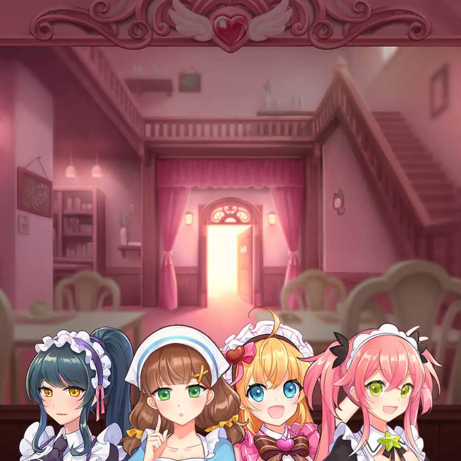 game-Magic Maid Café-background