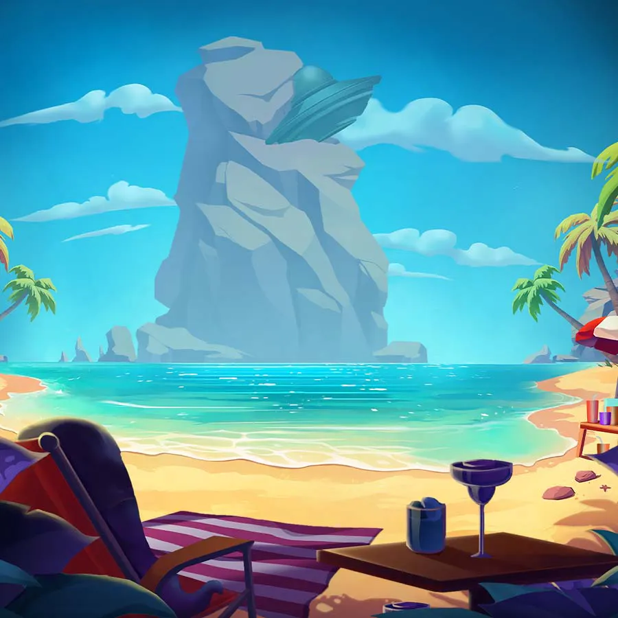 game-Beach Invaders-background