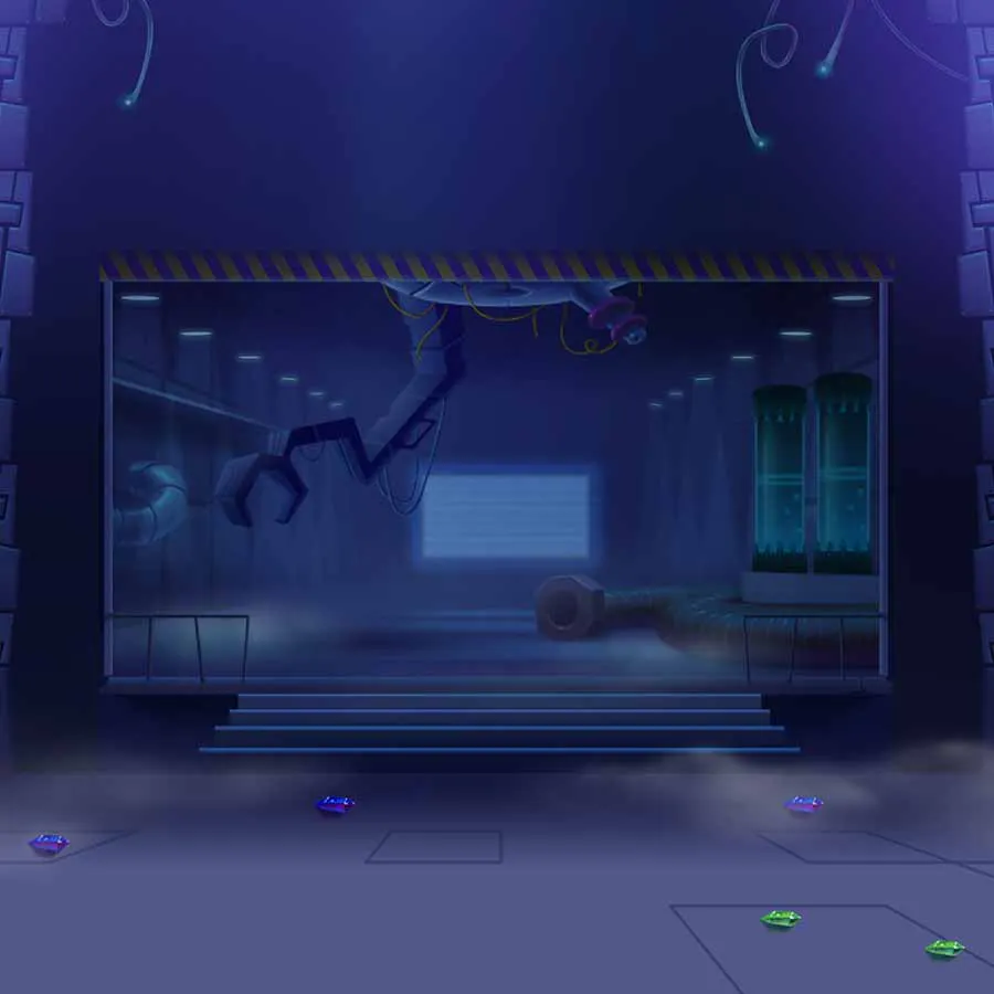 game-Dr. Wildshock Mad Loot Lab-background