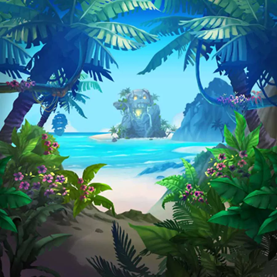 game-Adventures of Doubloon Island-background