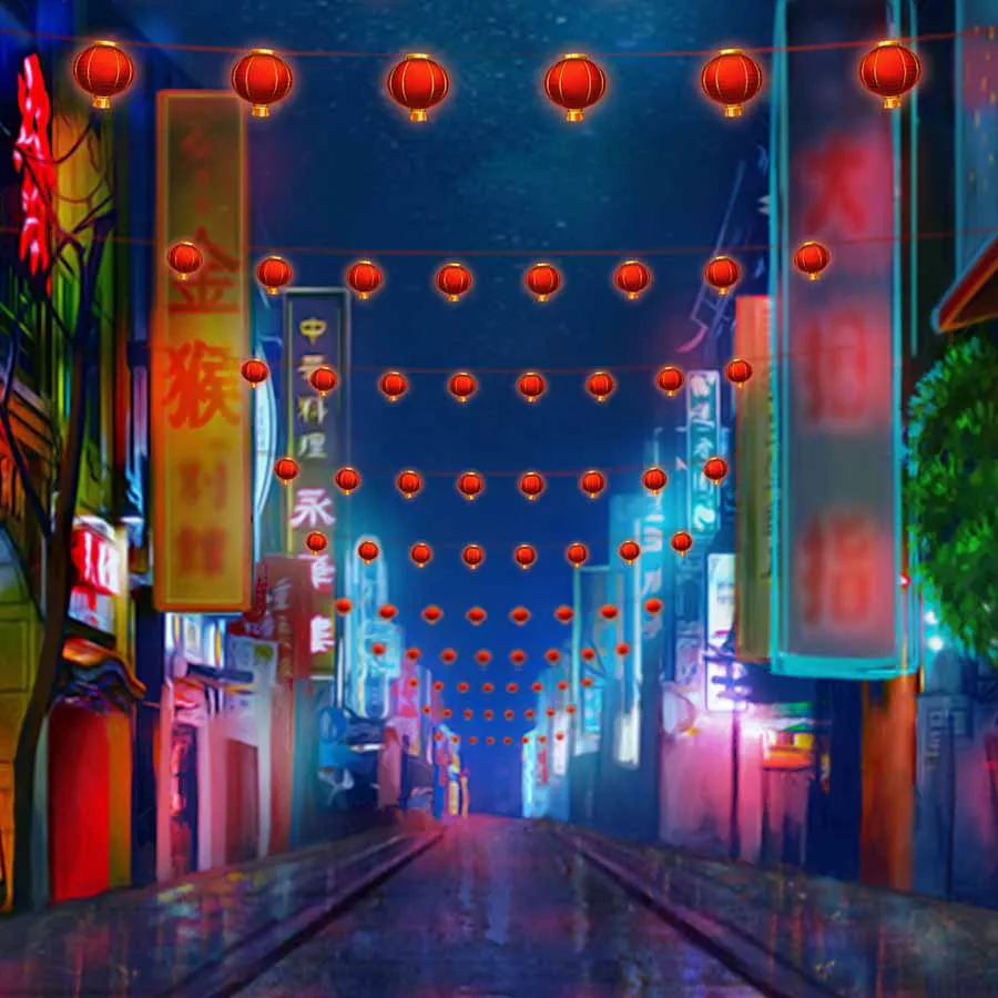 game-Ultimate Fire Link China Street-background
