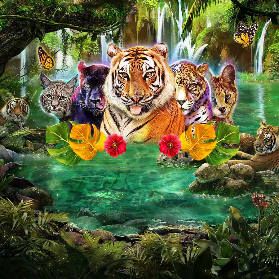 game-Big Cat Rescue Megaways-background