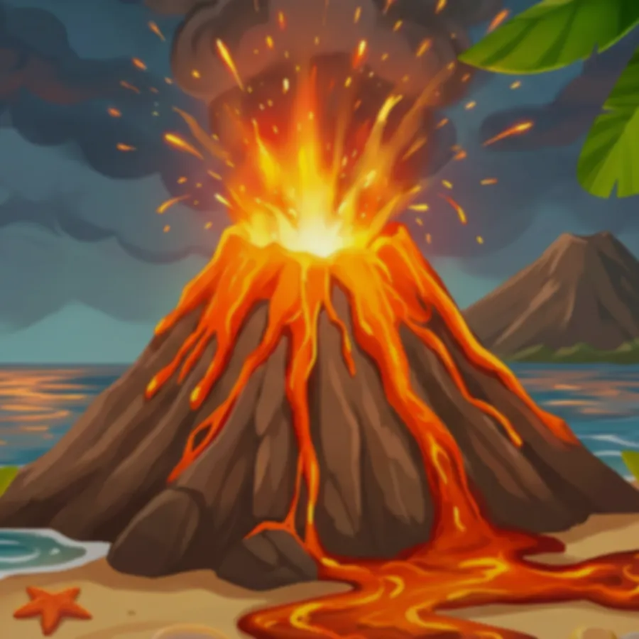 game-5x Hot Magma Multipliers-background