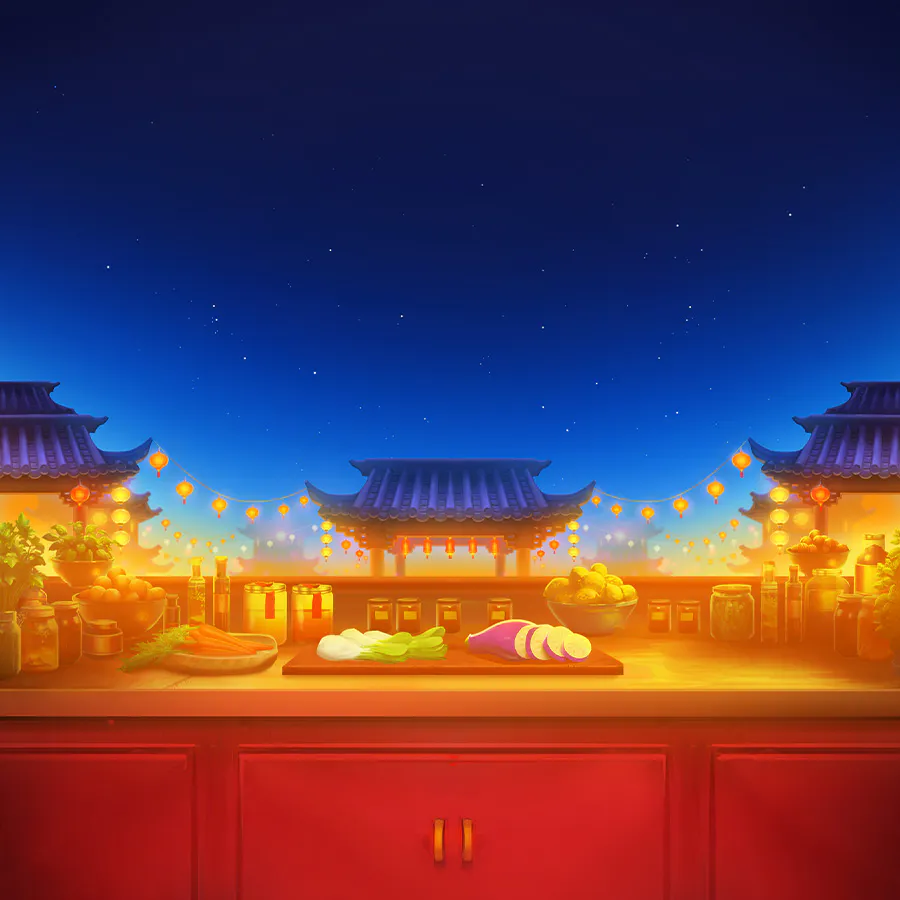 game-Super Hot Flaming Pots Mrs. Wong-background