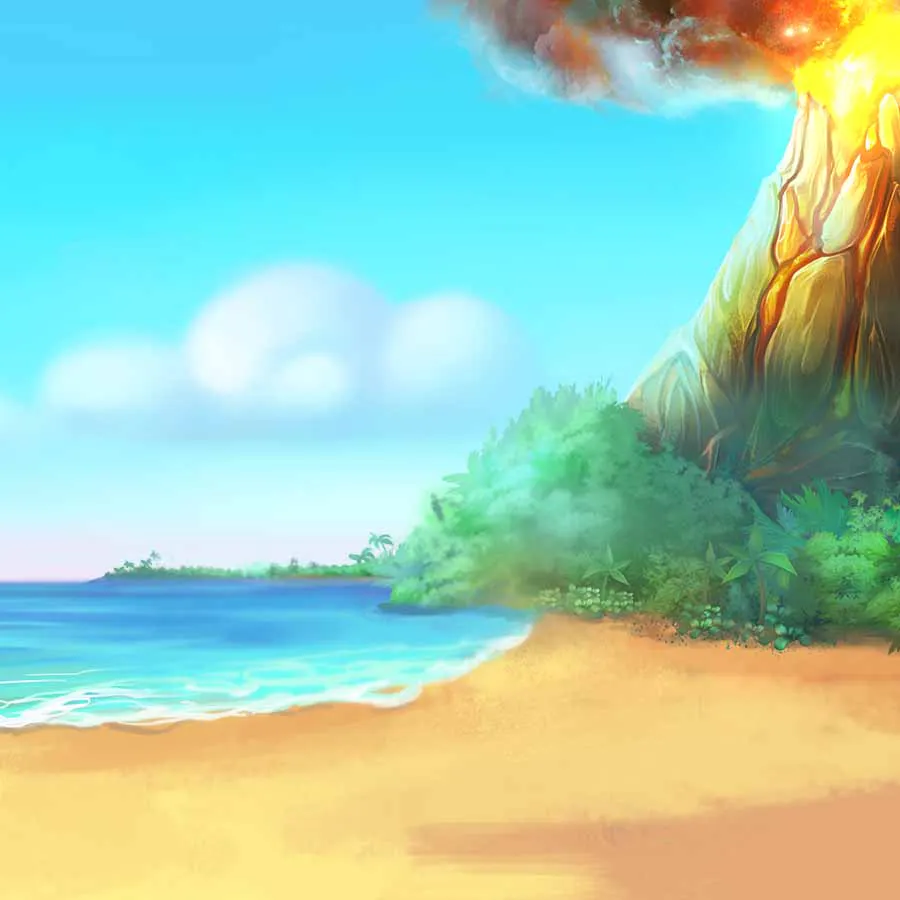 game-Tiki Infinity Reels Megaways-background
