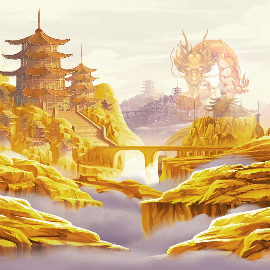 game-Lucky 8 Golden Dragon-background