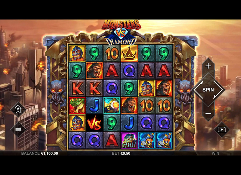 Monsters vs Diamond | Play Slot Games Online at FanDuel Casino