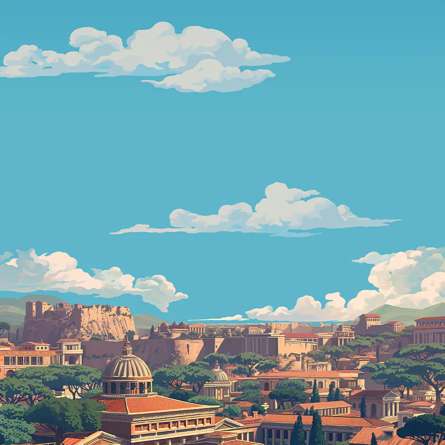 game-Roman Fruits-background